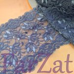 Dantela 14 cm bleumarin deschis - Cod 401 - imagine 3