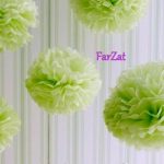 Pampoane hartie 20 cm - imagine 5