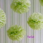 Pampoane hartie 20 cm - imagine 4