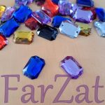 Pietre de cusut dreptunghi de 13 x 18 mm cod 53