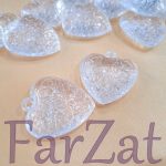 Inima decorativa - 4 x 4 cm