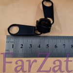 Cursor dublu metalic - Negru - imagine 4