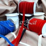 Panglica din catifea 1 cm