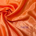 Tesatura saten portocaliu