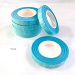 Banda adeziva florala - Turcoaz - imagine 3