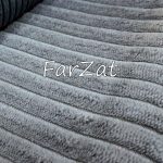 Catifea gri deschis in dungi