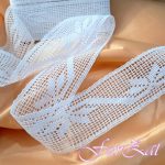 Dantela alba 6 cm - Cod 500