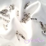 Ace brosa argintii - 2,5 cm - imagine 4