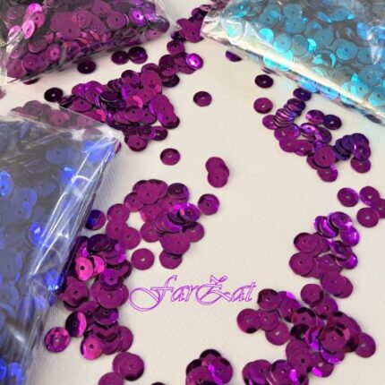 Paiete rotunde cu fatete hexagonale 6 mm cod 26