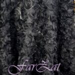 Tiul moale cu flori 3D - imagine 5