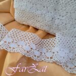 Dantela bumbac alba 8 cm - Cod 467 - imagine 2