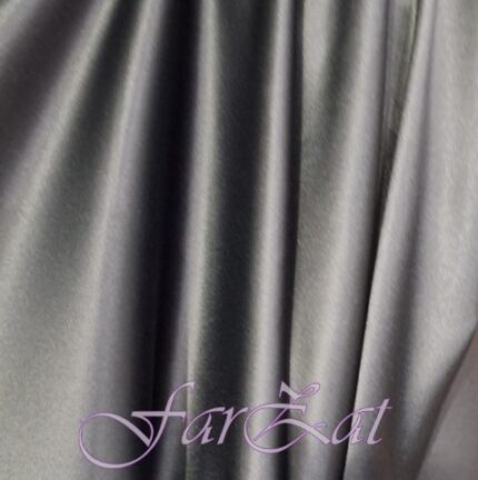 Tafta satinata elastica neagra - Metraje